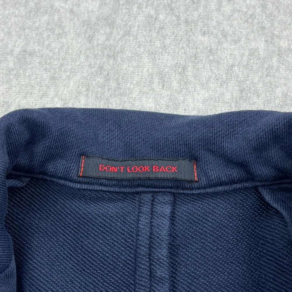 THE GIGI Blazer Mens 48 Navy Blue Jersey Knit Unstructured Made in Italy Pier T1